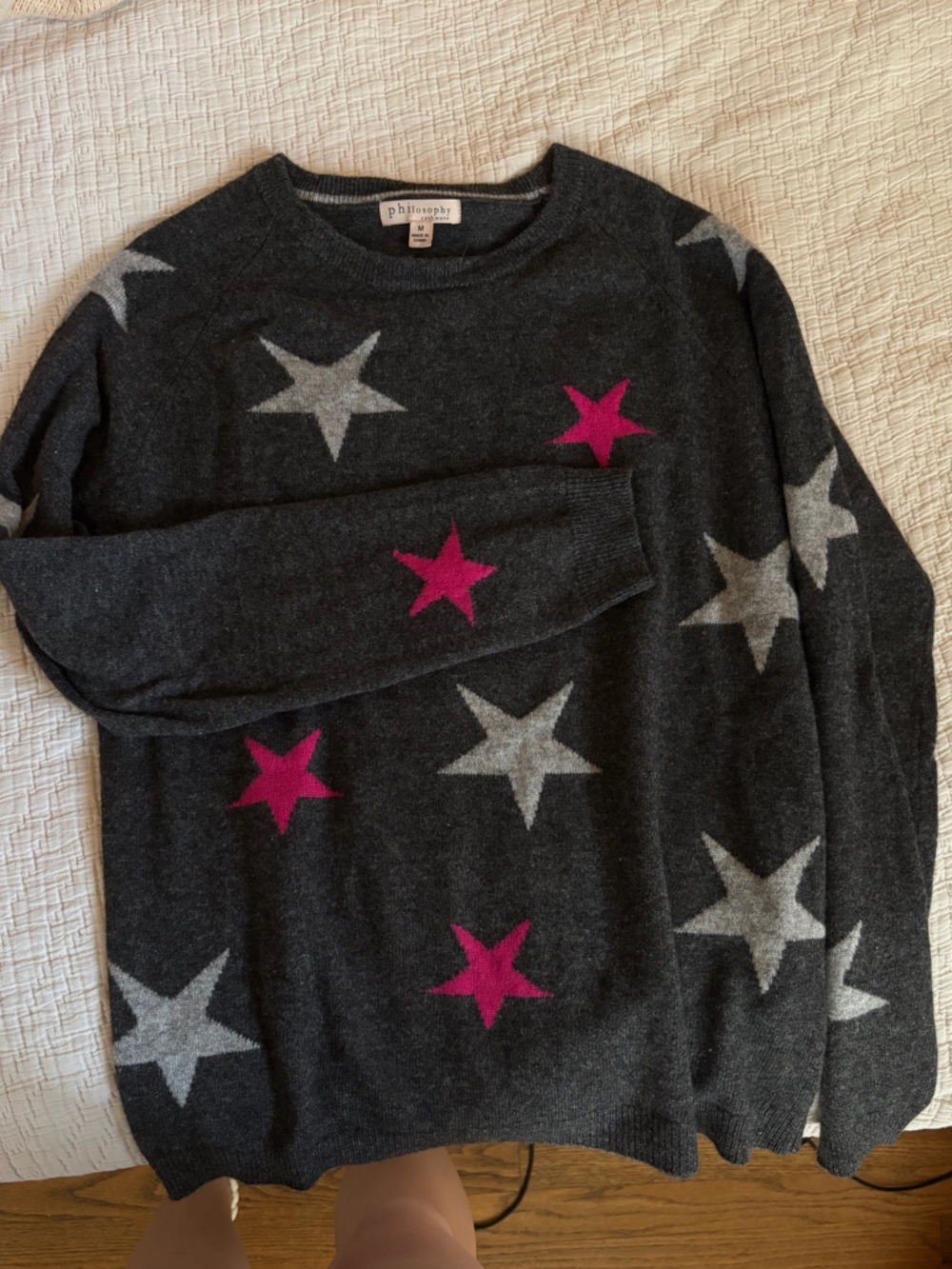 Philosophy Cashmere Sweater with stars
